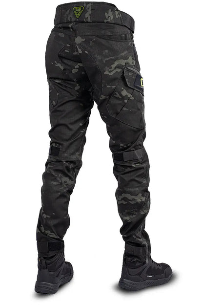 Pantaloni Tattici Kinetic Multicam – Nero