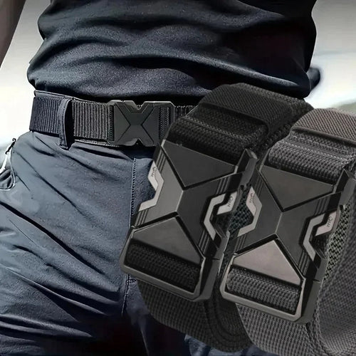 Nuova cintura da uomo da 125 cm con fibbia