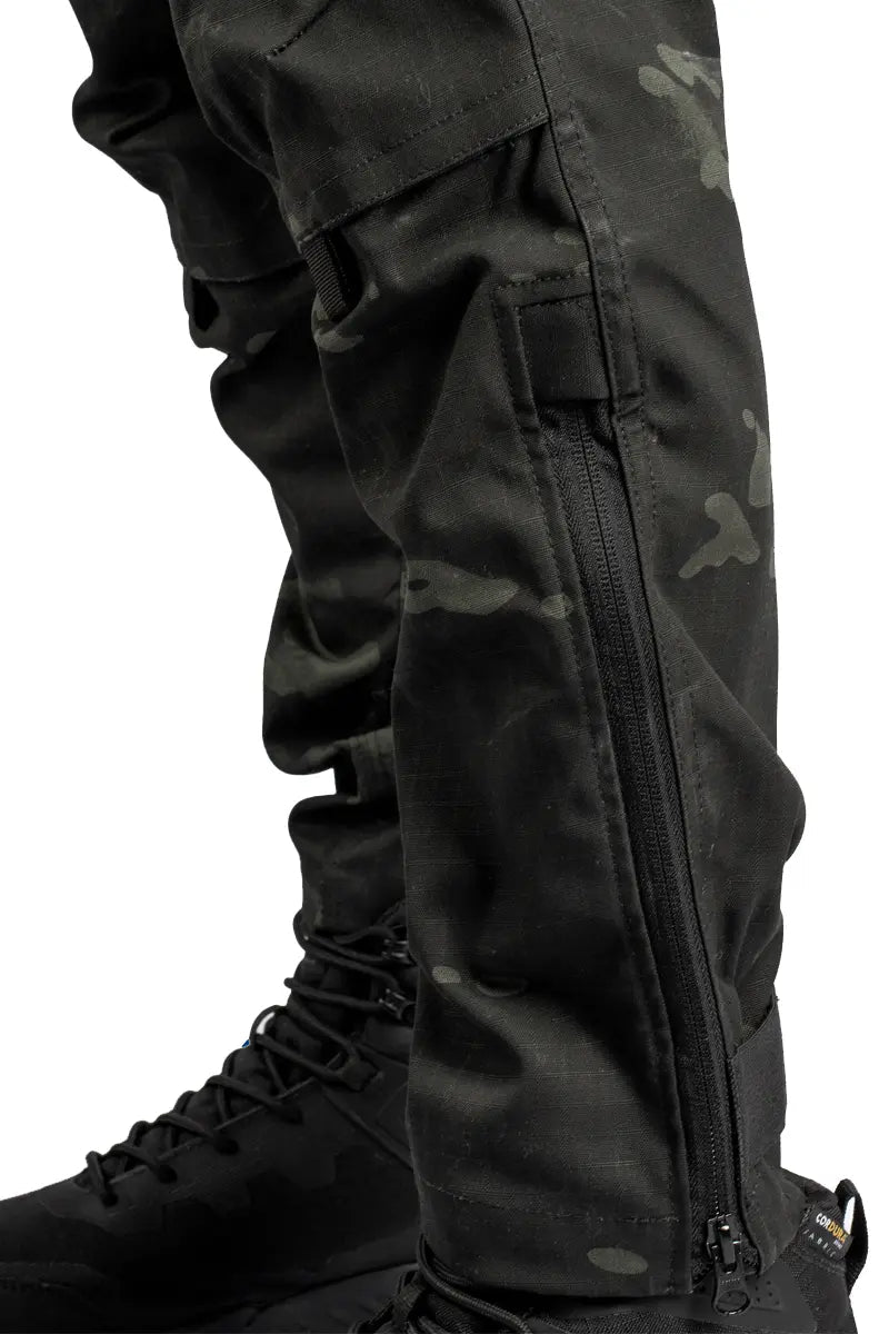 Pantaloni Tattici Kinetic Multicam – Nero