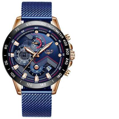 Herren Gold Quarz Uhr – Ein richtiges Zeitmesser!