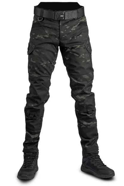 Pantaloni Tattici Kinetic Multicam – Nero