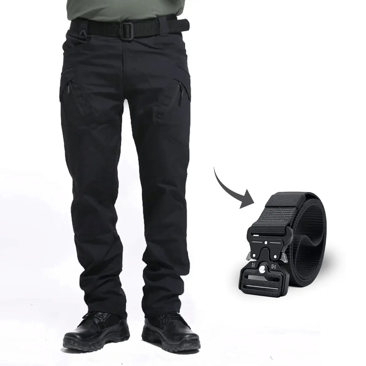 Kampfbereite taktische Hose von WarriorWear® (+ kostenloser taktischer Gürtel)