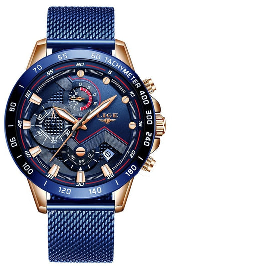 Herren Gold Quarz Uhr – Ein richtiges Zeitmesser!