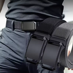 Cintura militare tattica con fibbia automatica