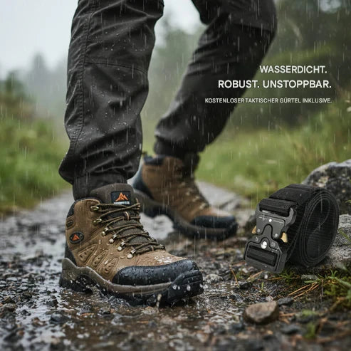 Wasserdichte Wanderstiefel + kostenloser Gürtel inklusive