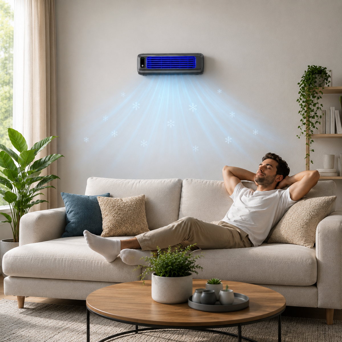 Tragbare Inverter-Klimaanlage – Energiesparend, leistungsstark & kostenloser Versand