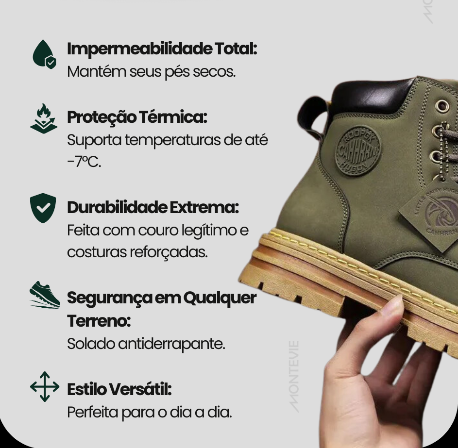 Stivale impermeabile da uomo