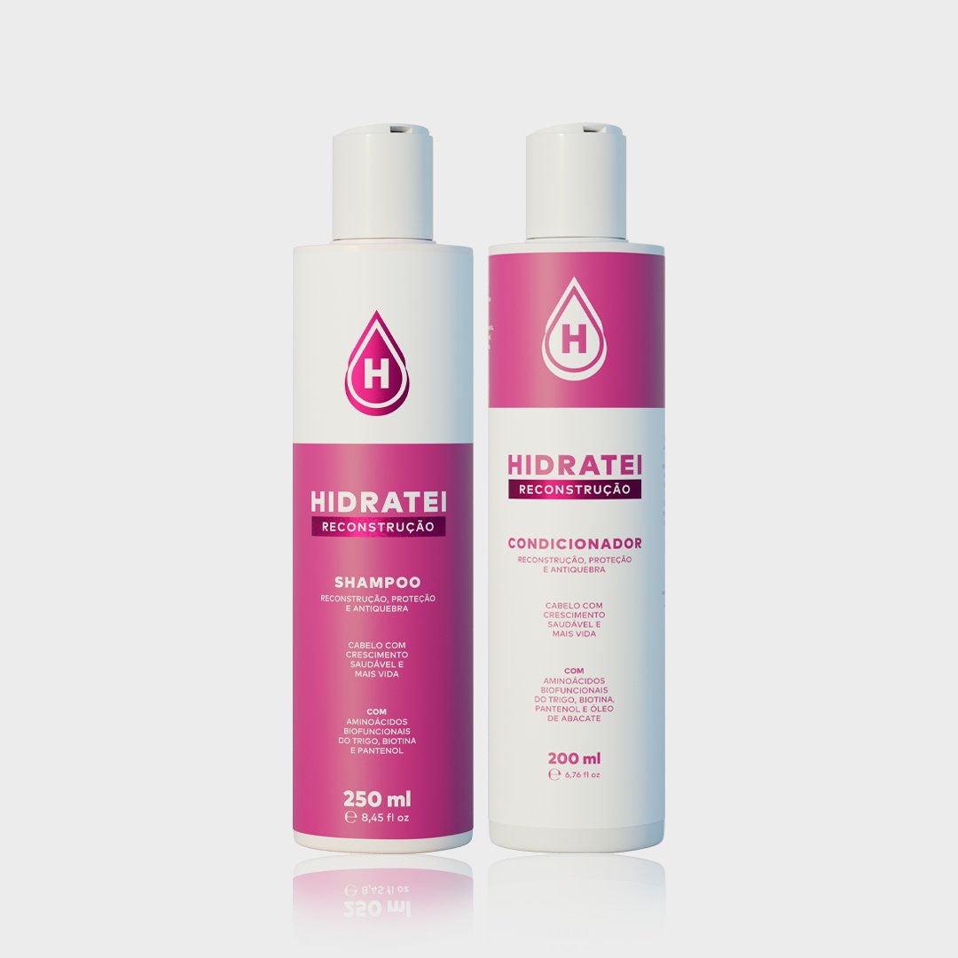 Kit Shampoo e Condicionador Reconstrução